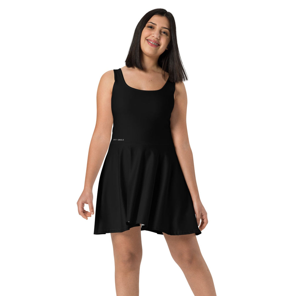 OFF<ANGLE Baseline Dress Black performance padel dress from the READ THE ANGLE collection