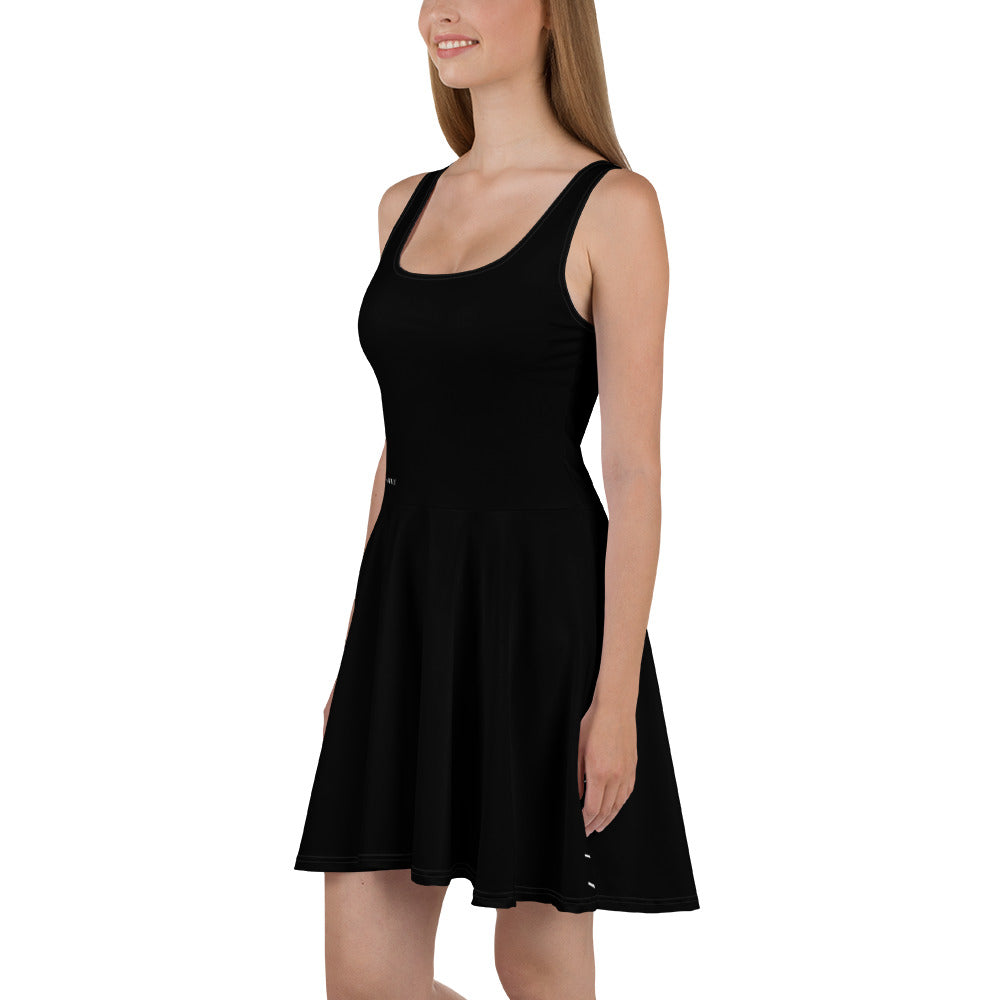 OFF<ANGLE Baseline Dress Black performance padel dress from the READ THE ANGLE collection