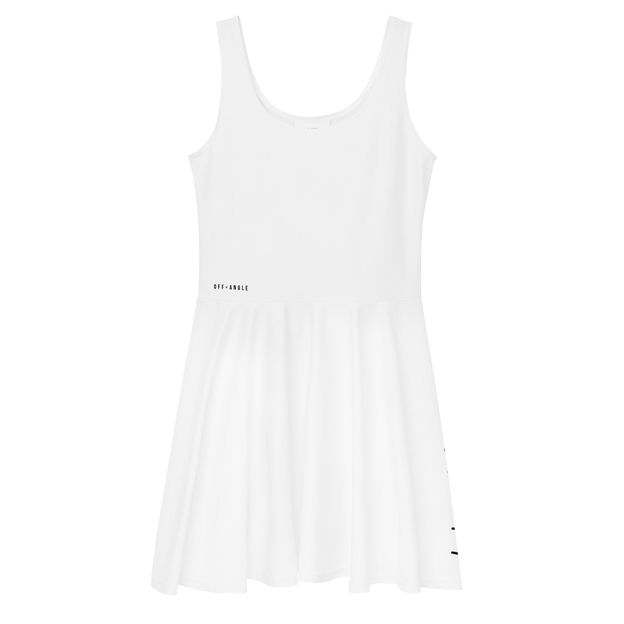 OFF<ANGLE Baseline Dress White performance padel dress from the READ THE ANGLE collection