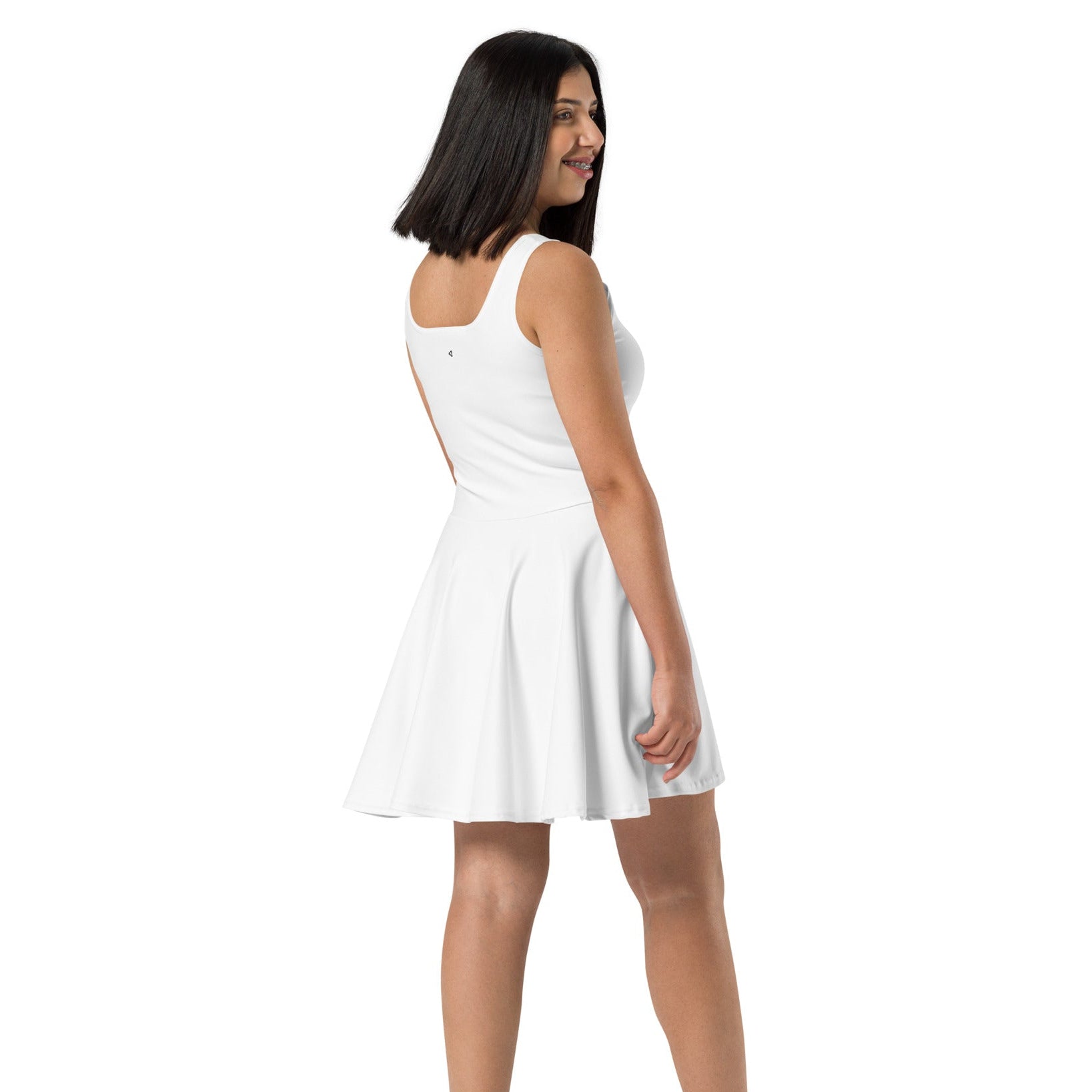 OFF<ANGLE Baseline Dress White performance padel dress from the READ THE ANGLE collection