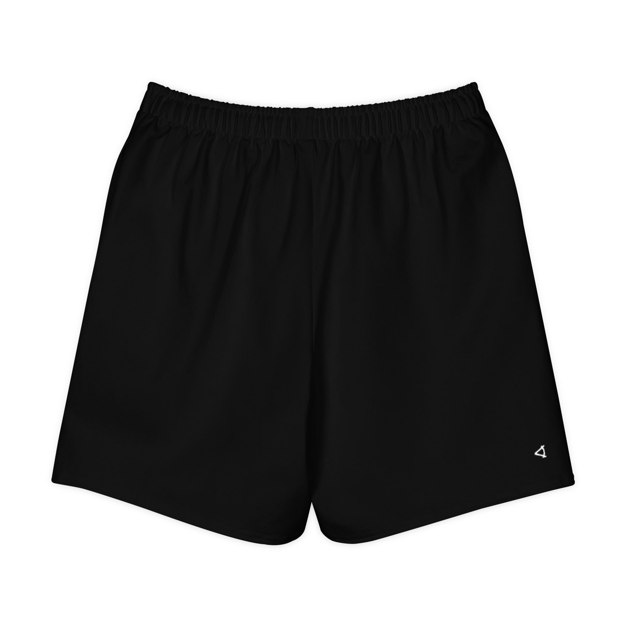 OFF<ANGLE Baseline Shorts Black premium athletic padel shorts in minimalist monochrome sportswear style