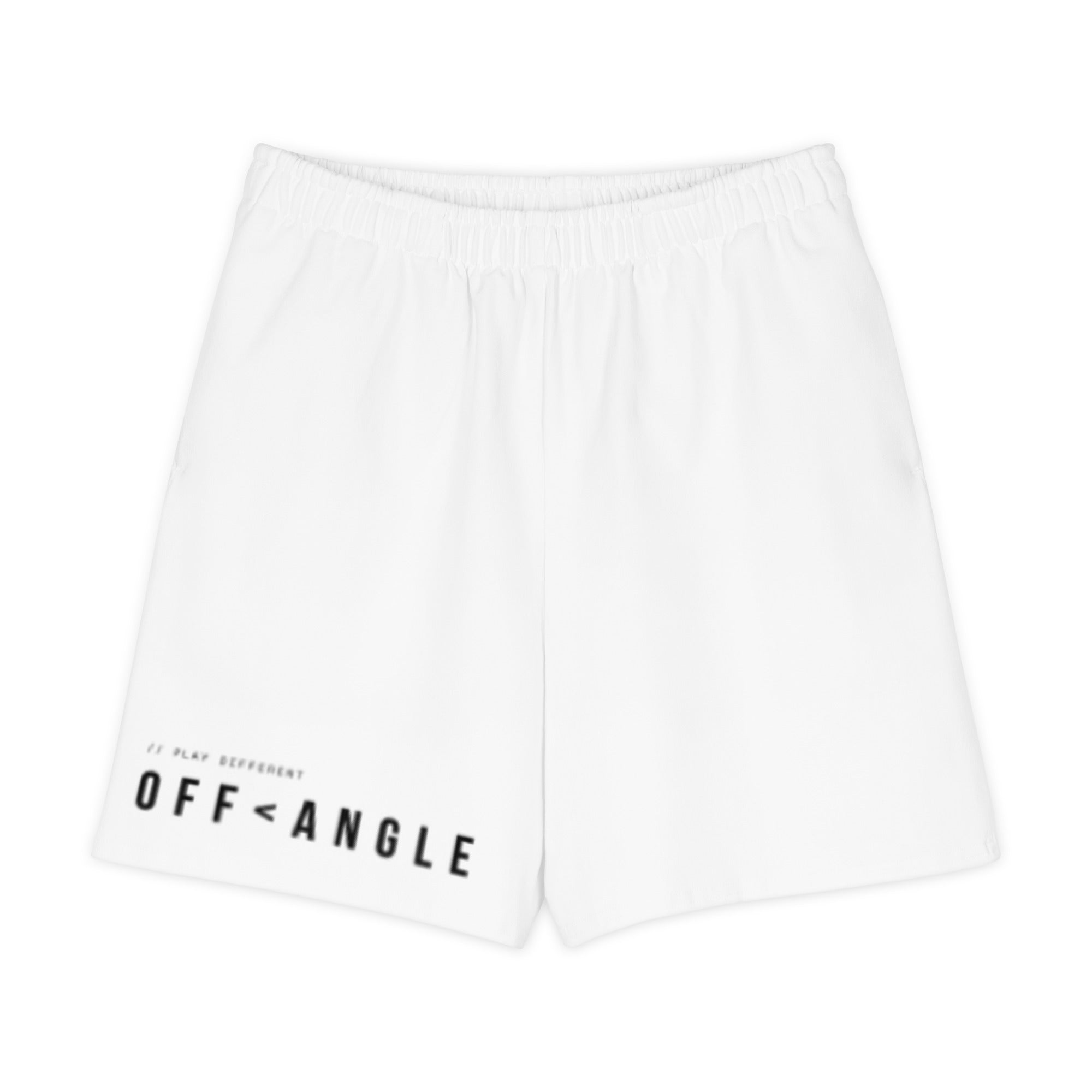 OFF<ANGLE Baseline Shorts White premium heavyweight cotton padel shorts from the READ THE ANGLE collection