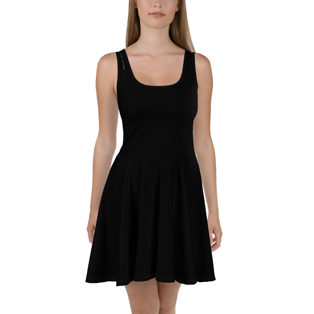 OFF<ANGLE Glass Junkie Dress Black performance padel dress from the ILLEGAL ANGLES collection