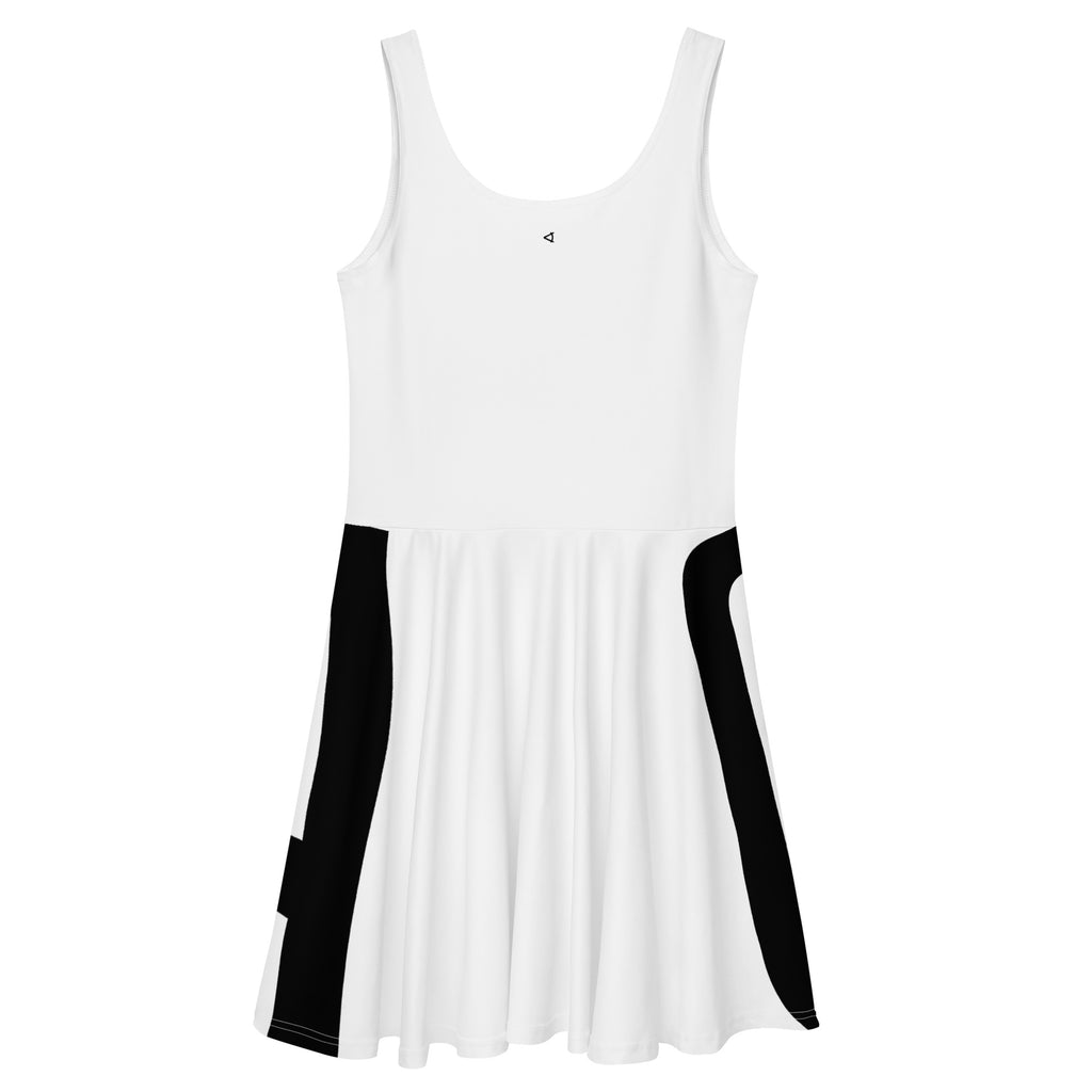 OFF<ANGLE Glass Junkie Dress White performance padel dress from the ILLEGAL ANGLES collection